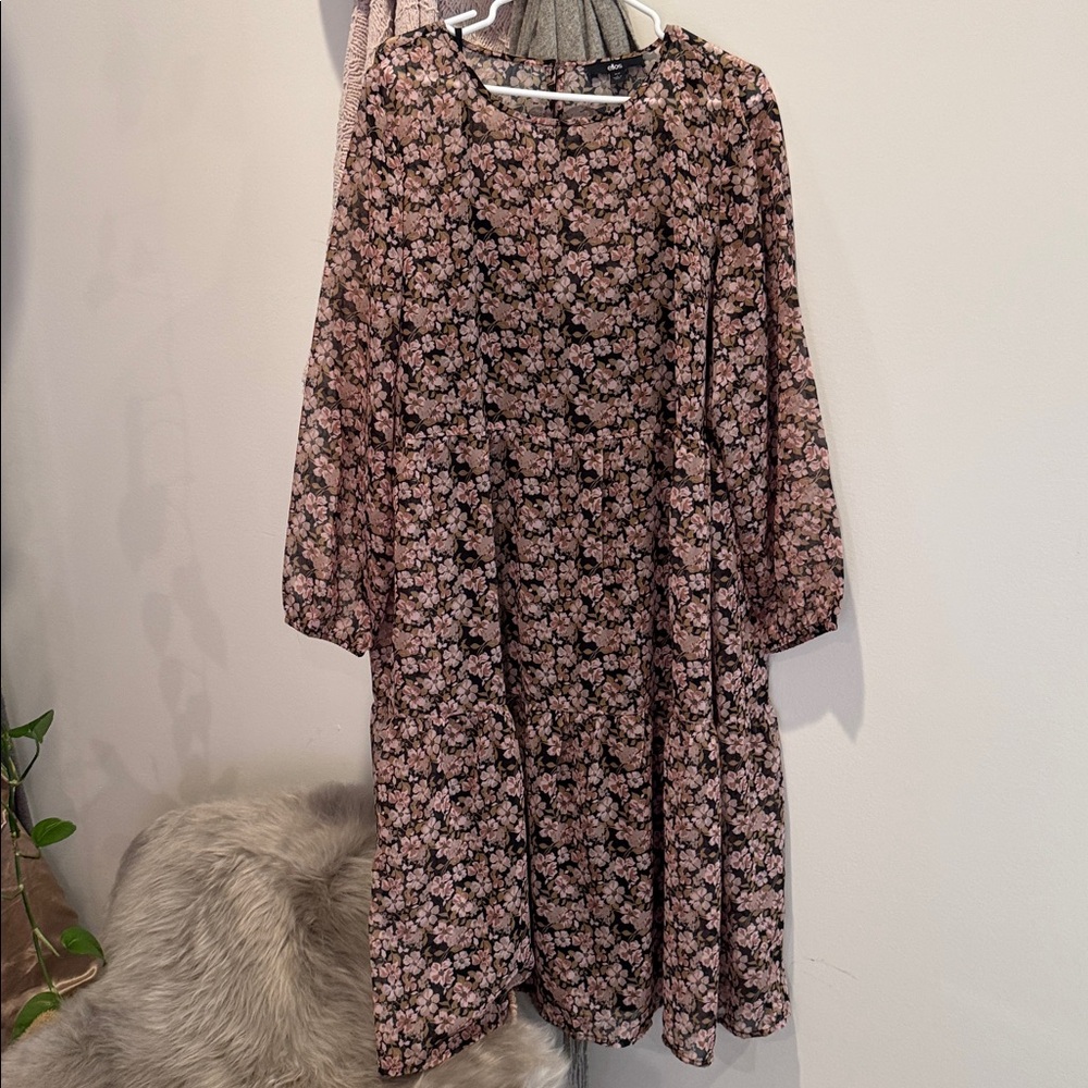 Floral Pink Dress